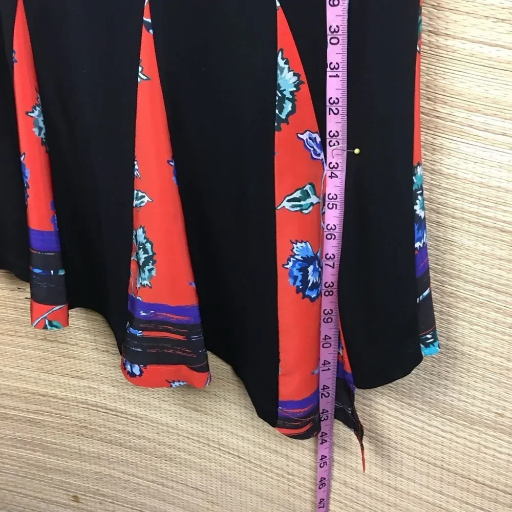 Derek Lam 10 Crosby NEW Silk-Trim Tank Dress Black Made in Portugal Size 8 - Picture 15 of 15